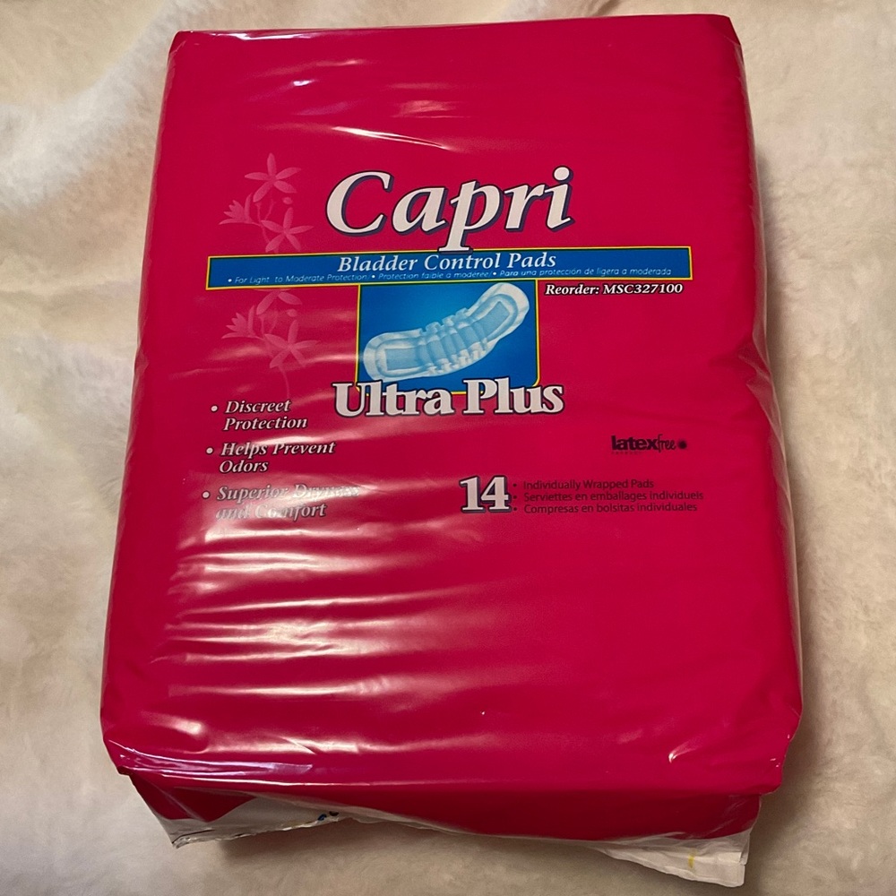 Bladder control pads